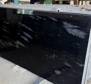 Black Galaxy Granite Slab
