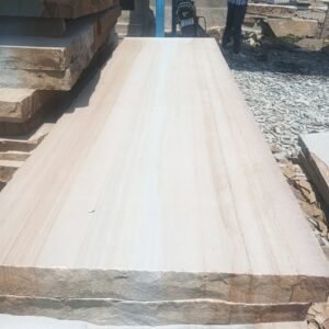 Multicolor sandstone door